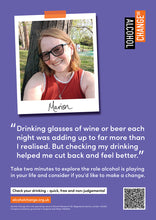 Load image into Gallery viewer, Alcohol Awareness Week 2026 posters - Check Your Drinking Tool