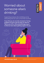 Load image into Gallery viewer, Alcohol Awareness Week 2023: set of posters (pack of 5)