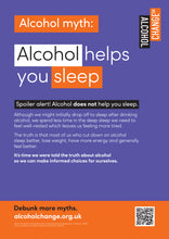 Load image into Gallery viewer, Alcohol Awareness Week 2024 ‘Understanding alcohol harm’: set of posters (pack of 4)