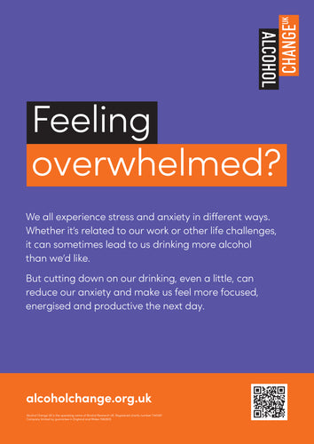 Alcohol Awareness Week 2025: Single poster