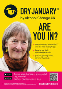 Dry January printed leaflets (pack of 30)