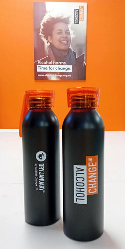 Alcohol Change UK Aluminium Sports Bottle