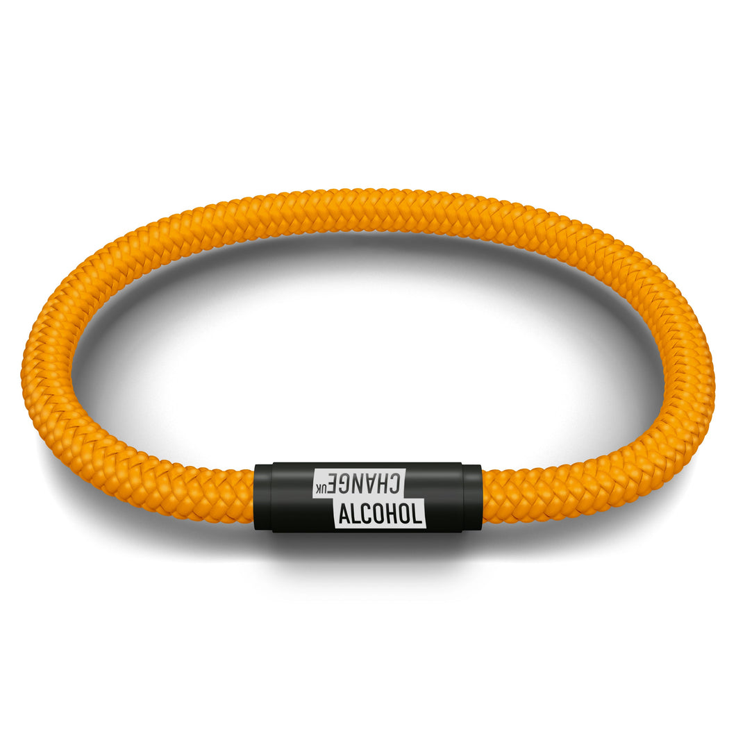 Alcohol Change UK OceanYarn NOTCH Bracelet - Apricot