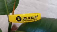 Load image into Gallery viewer, The Dry January® challenge wristband - yellow